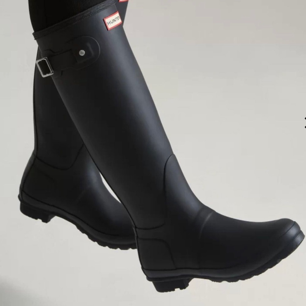 Hunter original tall rain boots size 8 NEW